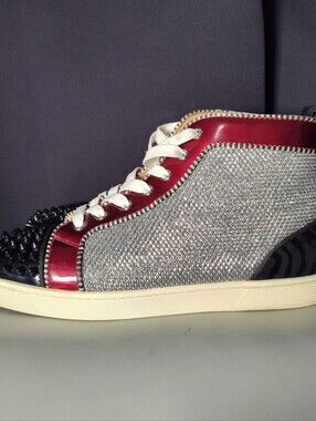 Christian Louboutin Spikes Orlato high top sneakers Men's Sz EU 45 US 12